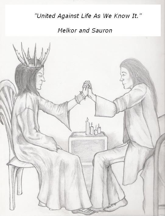Melkor and Sauron