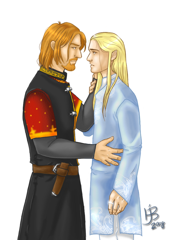 Immortal Grace Boromir and Legolas