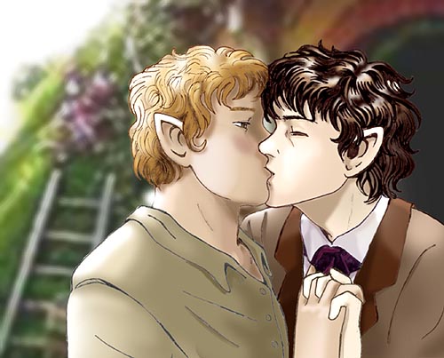 Sam and Frodo