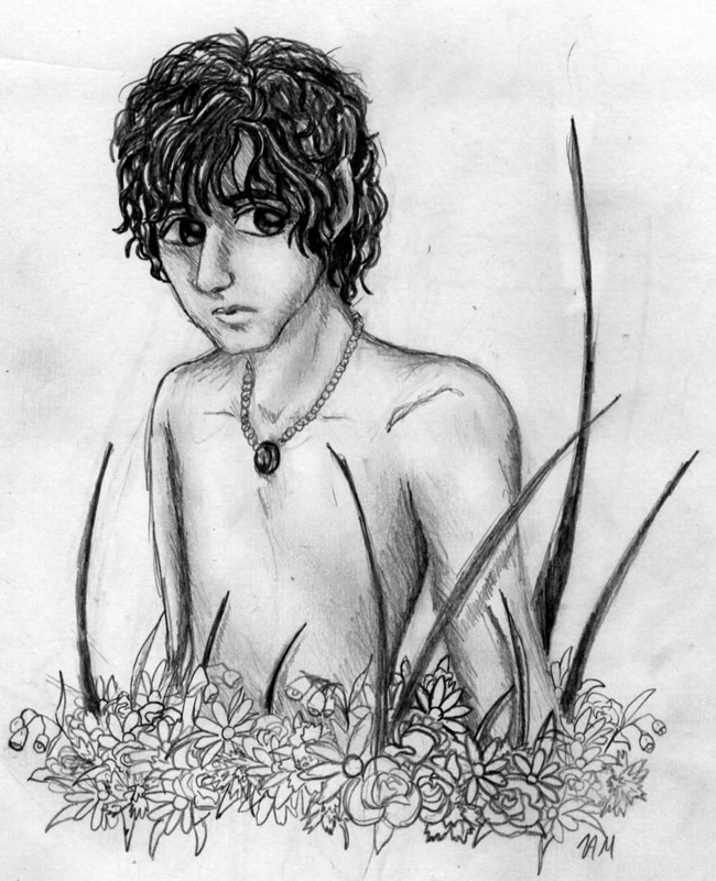 Frodo in Flowers