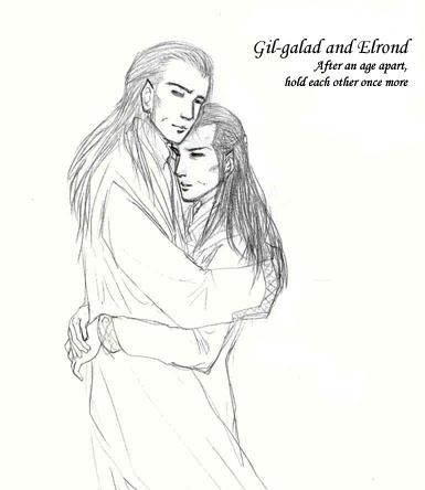 Gil-galad and Elrond